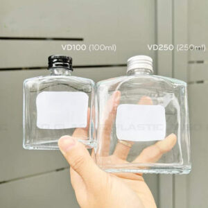 Chai Thuy Tinh Vuong Dep 100ml